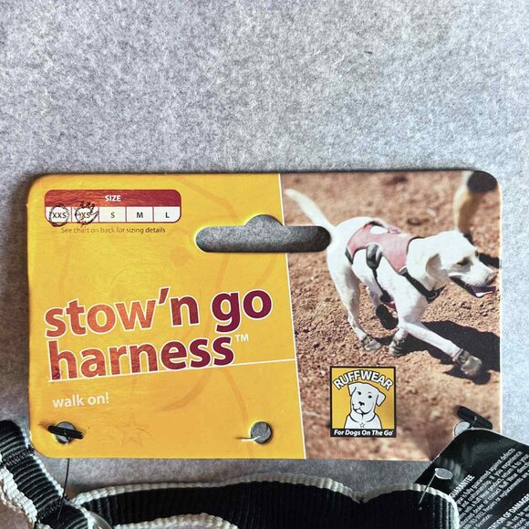 Ruffwear XXS Stow'n Go Harness in Black - NWT - Picture 2 of 4